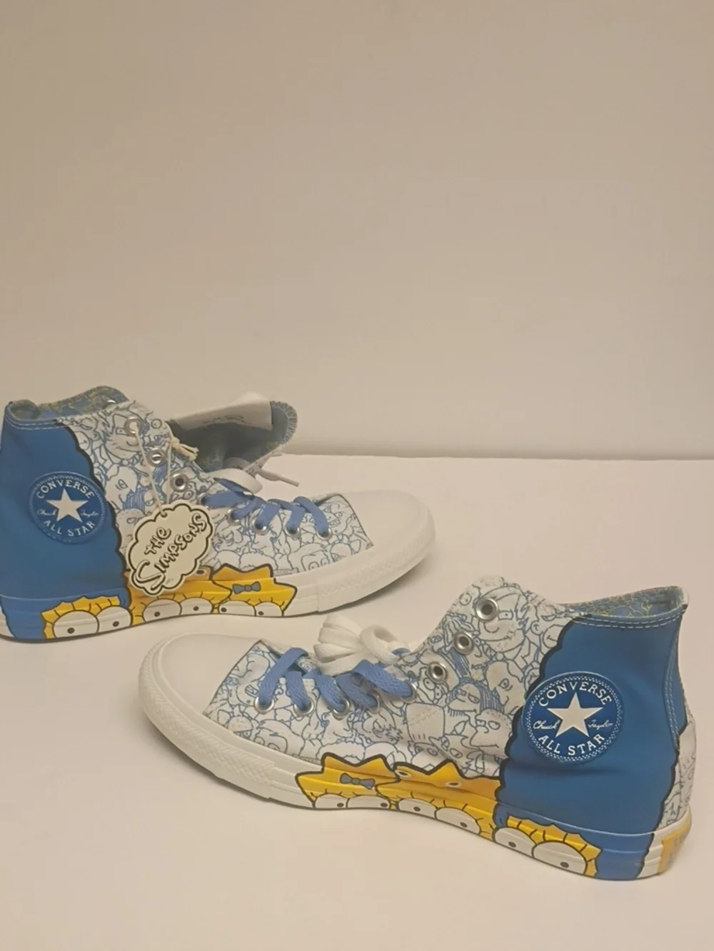 NEW RARE🔥 Converse The Simpsons Original Chuck Taylor Sz 9 Men's Shoes All Star